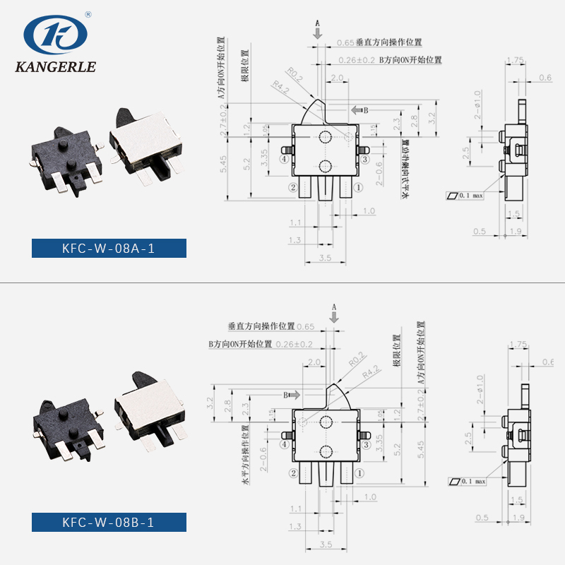 Detector switch  KFC-W-08 series插图