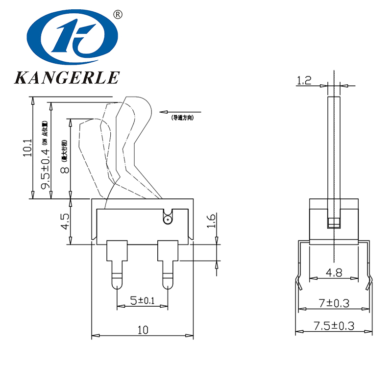 Detector switch KFC-V-105C插图