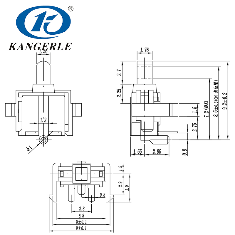 Detector switch  KFC-W-06插图