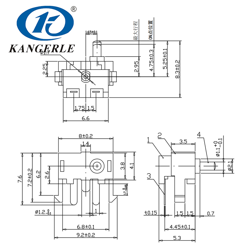 Detector switch KFC-W-12插图
