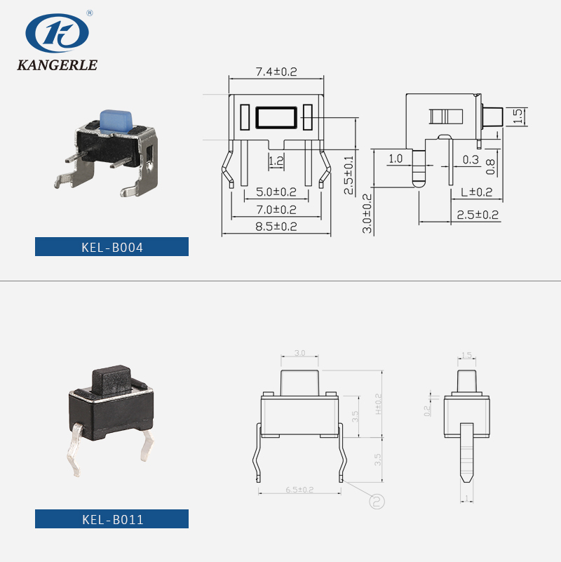 Tact switch 3×6 series插图
