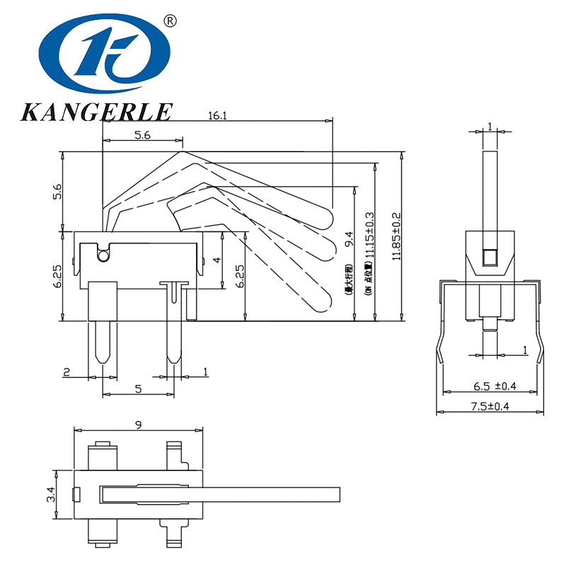 Detector switch  KFC-V-106插图