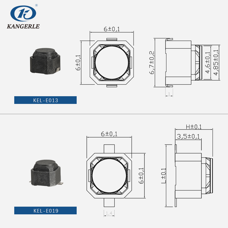 Tact switch silent switch series插图