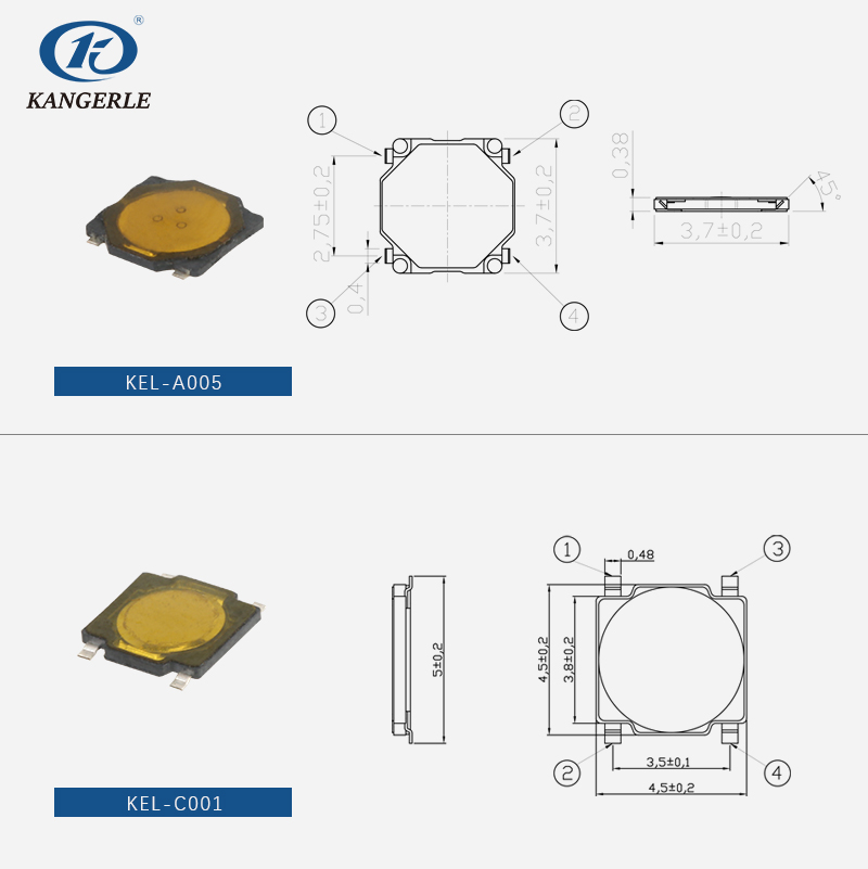 Tact switch membranes series插图