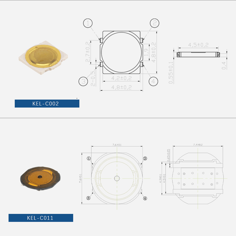 Tact switch membranes series插图1