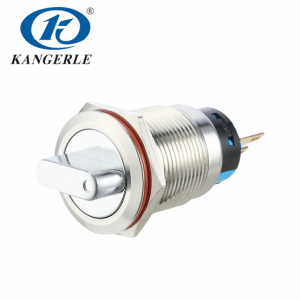 metal push button switch knob head