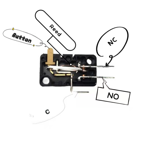 MICRO SWITCH STRUCTURE