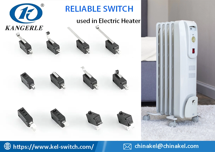 anti-tilt micro switch in electric heater