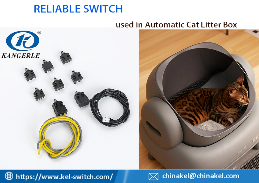 waterproof micro switch used for automatic cat litter box