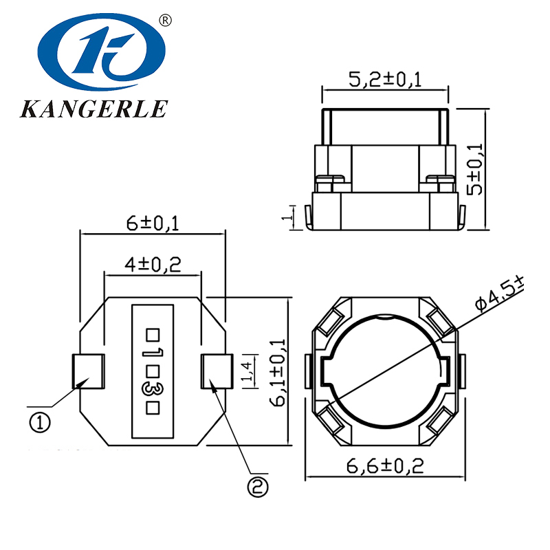 Tact Switch KEL-E035插图
