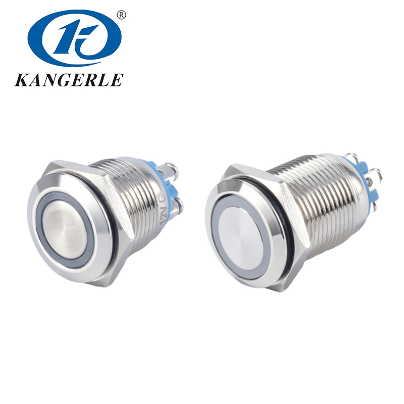 Screw Pins 16mm stainless steel metal push button switch supplier ...