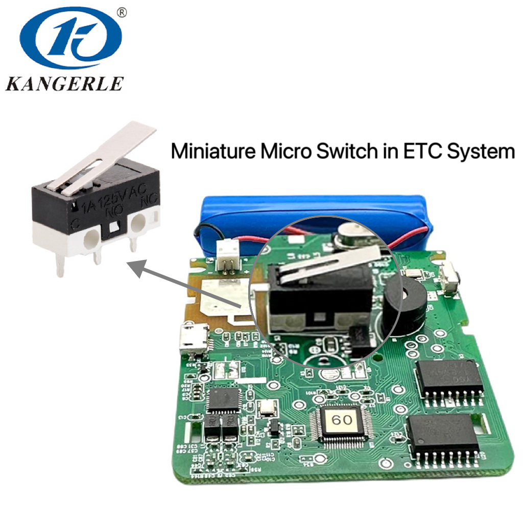 miniature micro swicth uses in car ETC