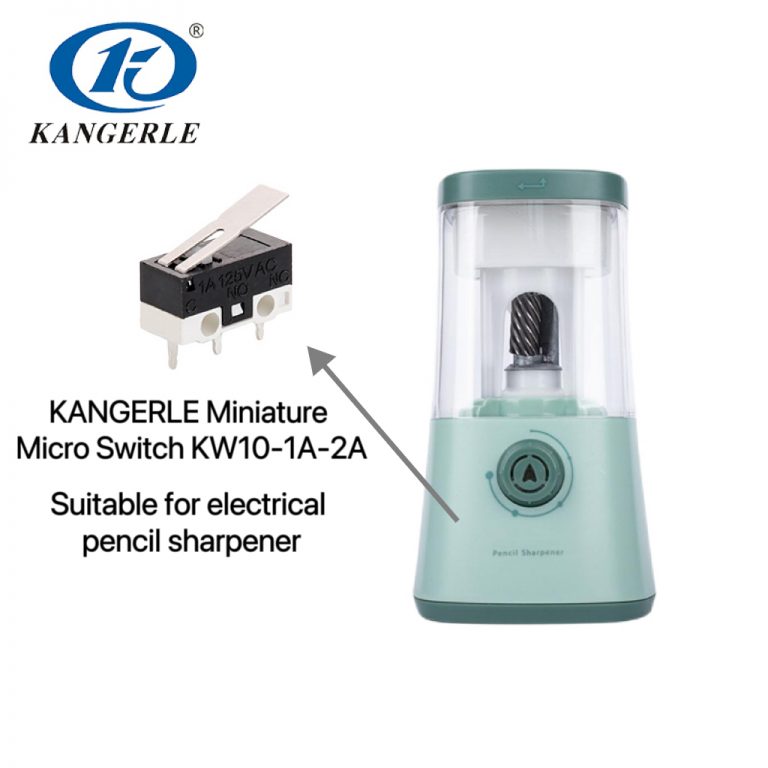 miniature micro switch used in electrical pencil sharpener