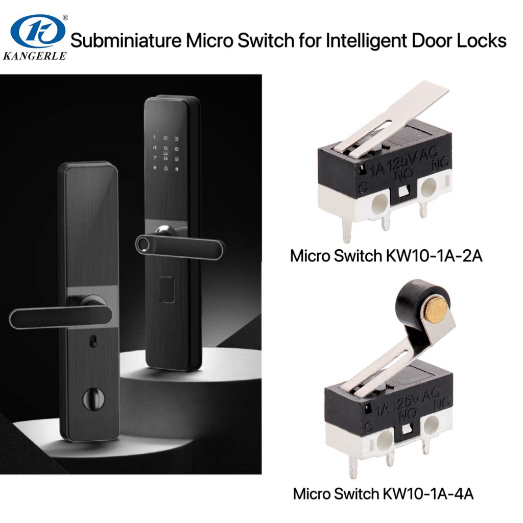 Subminiature micro switch for smart door locks