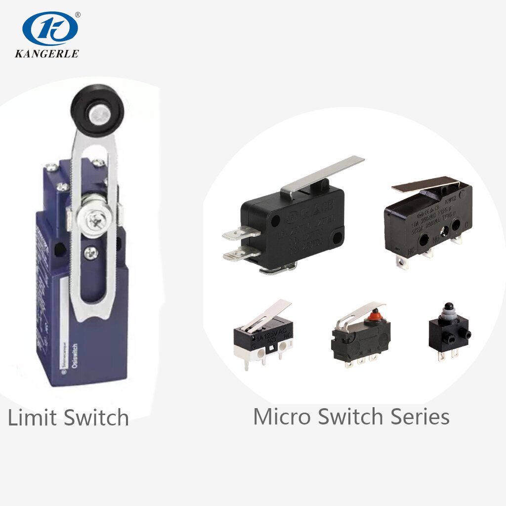 What is the difference between a limit switch and a micro switch?