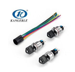 Inside Metal Push Button Switches with Light or Lock