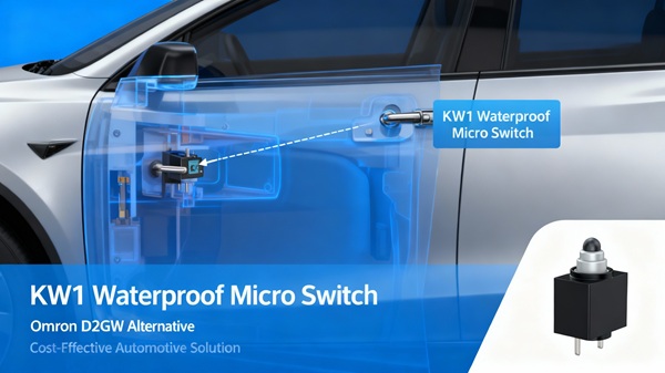 Application of WATERPROOF MICRO SWITCH KW1 on Electric Vehicle Lock