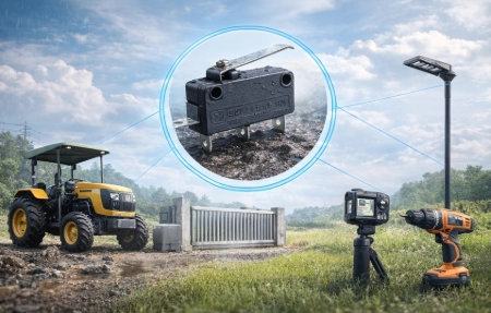 IP67 Micro Switches for Outdoor Devices and Vehicles