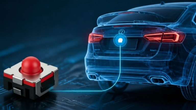 Innovative Use of Kangerle Switch E043-43 in Car Trunk Buttons