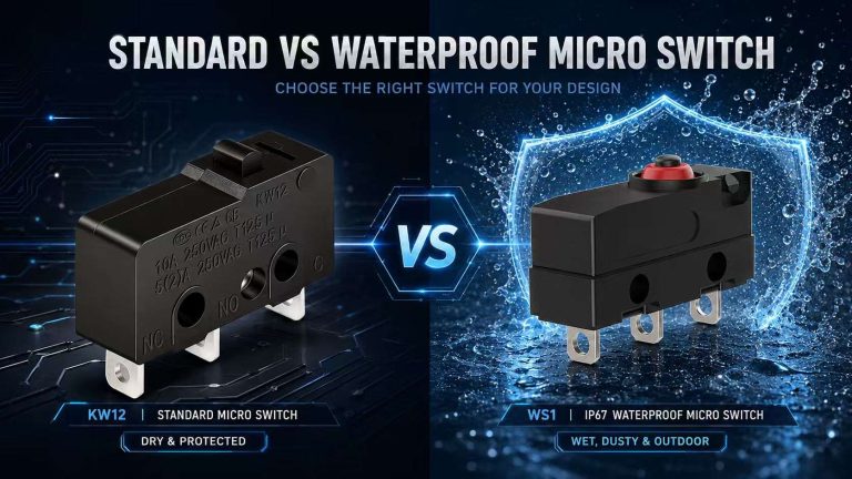 How to Choose Between Standard and Waterproof Micro Switches