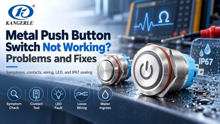 Metal Push Button Switch Not Working Problems and Fixes